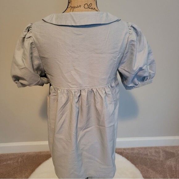 Lovestitch silver gray slip on top with a little shimmer - Picture 3 of 5